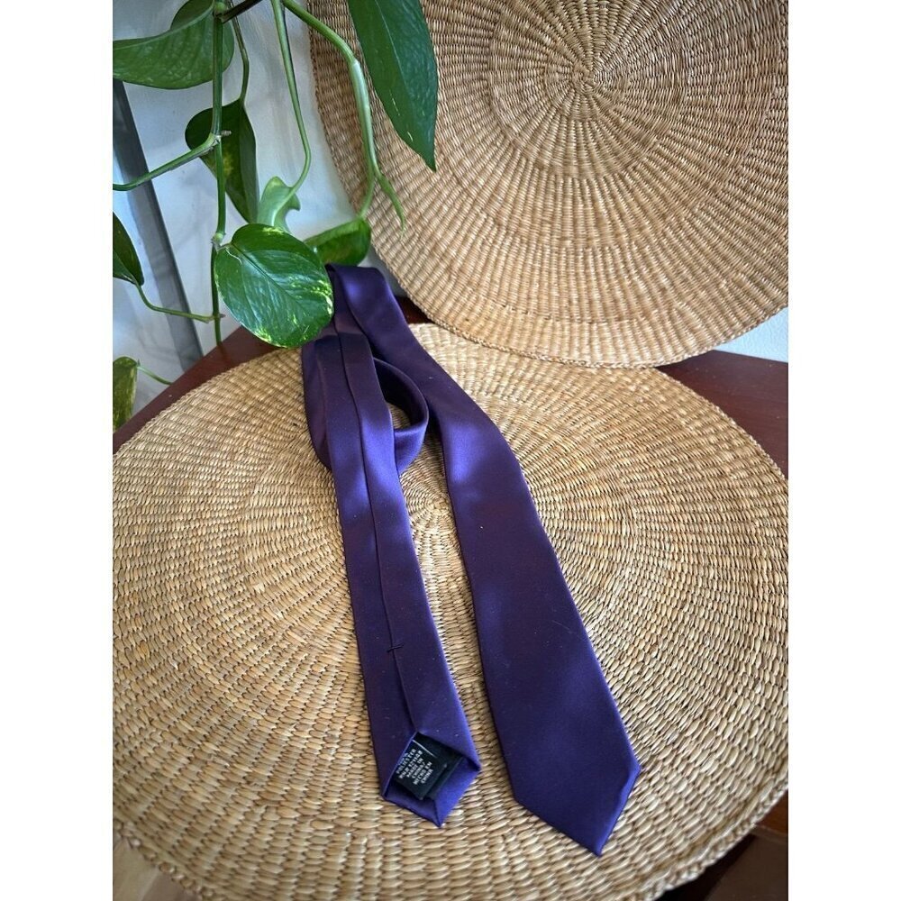 J Ferrar purple men’s tie